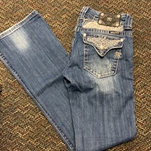 Miss Me boot cut jeans size 29